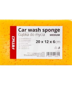 Esponja para lavado de coche AMiO MEDIUM 20 x 12 x 6 cm