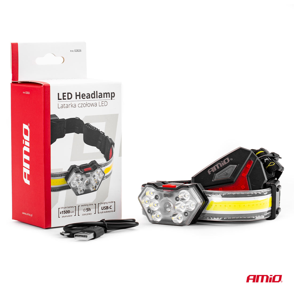 Linterna de cabeza LED LH04 10 Linterna de cabeza LED LH04