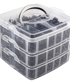 Juego de clips para carrocería x 620 unid.