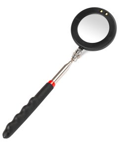 Espejo de inspección telescópico con iluminación LED