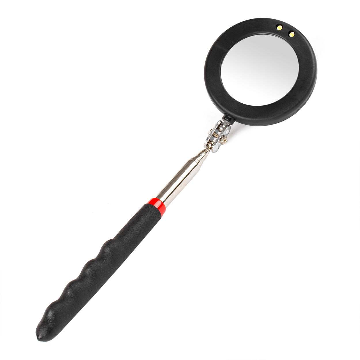 Espejo de inspección telescópico con iluminación LED 1 Espejo de inspección telescópico con iluminación LED