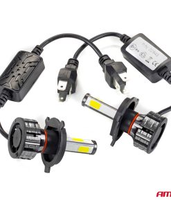 Bombilla Luz de Cruce LED Headlamp H4 COB 4Side AMiO
