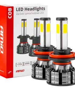 Bombilla Luz de Cruce LED Headlamp H8/H9/H11 COB 4Side AMiO