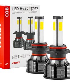 Bombilla Luz de Cruce LED Headlamp HB4 COB 4Side AMiO