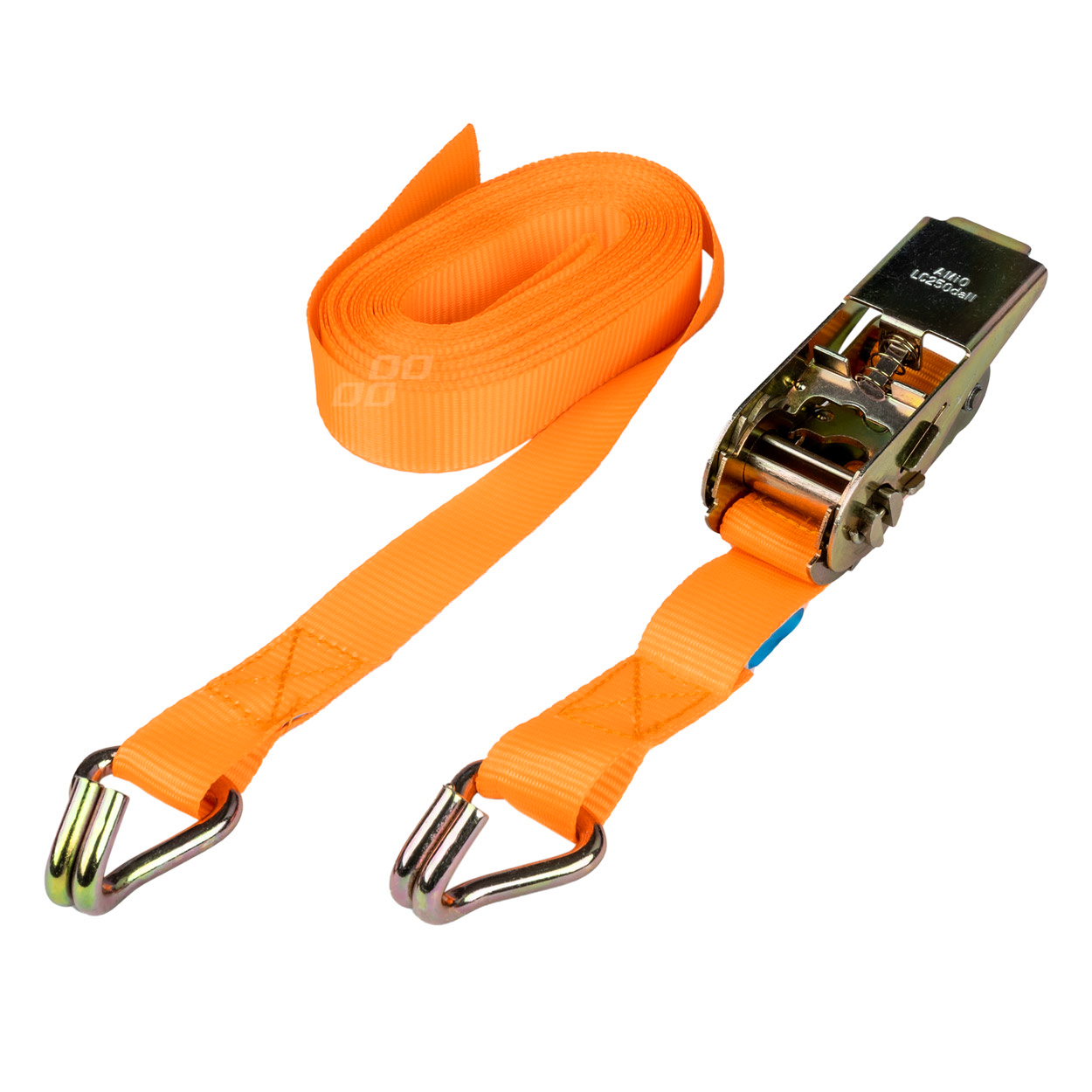 Juego cintas de amarre con tensor 500kg 25mm 6m BELT-08 1 Juego cintas de amarre con tensor 500kg 25mm 6m BELT-08