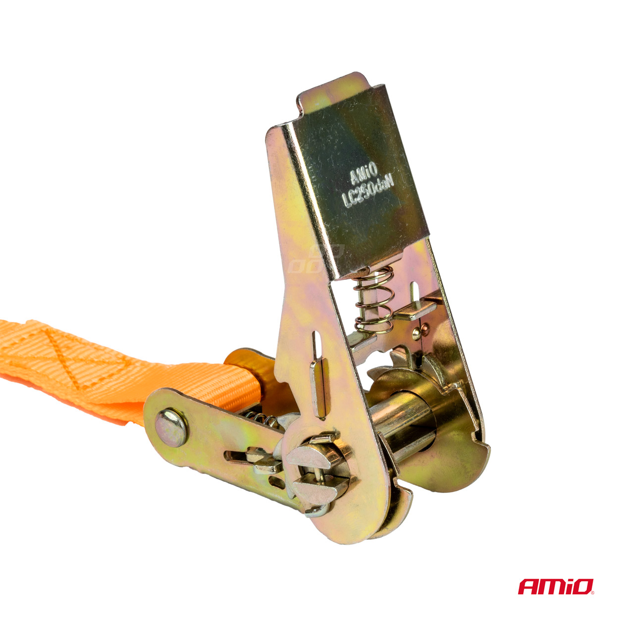 Juego cintas de amarre con tensor 500kg 25mm 6m BELT-08 2 Juego cintas de amarre con tensor 500kg 25mm 6m BELT-08