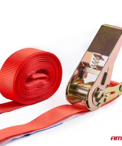 Juego cintas de amarre con tensor 500kg 25mm 6m BELT-08 23 Juego cintas de amarre con tensor 500kg 25mm 6m BELT-08