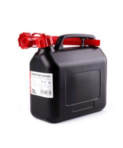 Bidón plástico para conbustible 5L AMiO, negro AMiO-02887