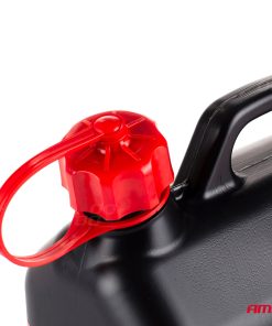 Bidón plástico para conbustible 5L AMiO, negro AMiO-02887