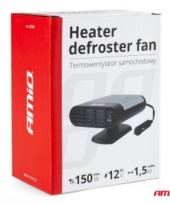 Calefactor, descongelador y ventilador -12V 150W