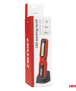 Linterna LED de trabajo con estación de carga TORCH WT16