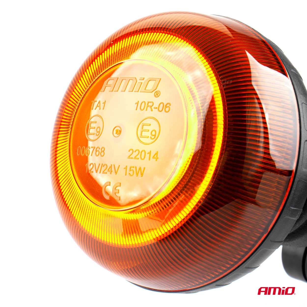 Lámpara Estroboscópica W21pl tubo flexible R65 R10 18LED 12/24V IP56 3 Lámpara Estroboscópica W21pl tubo flexible R65 R10 18LED 12/24V IP56