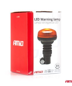Lámpara Estroboscópica W21pl tubo flexible R65 R10 18LED 12/24V IP56 8 Lámpara Estroboscópica W21pl tubo flexible R65 R10 18LED 12/24V IP56