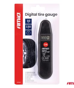 Manómetro Dígital para Llantas 10 bar, 3-150 PSI AMIO-02940