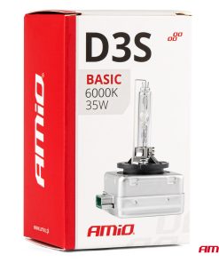 Bombilla xenón tipo D3S 35W 6000K AMiO BASIC