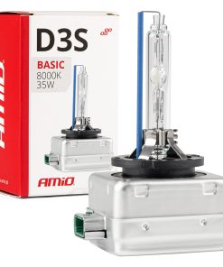 Bombilla xenón tipo D3S 35W 8000K AMiO BASIC