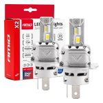 Bombilla Luz de Cruce LED Headlamp H4/H19 X2 Series AMiO