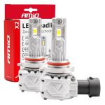 Bombilla Luz de Cruce LED Headlamp HB3 9005//HIR1 9011/H10 X2 Series AMiO