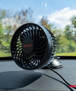 Ventilador de coche con ventosa 4,5" 12V 14 Ventilador de coche con ventosa 4,5
