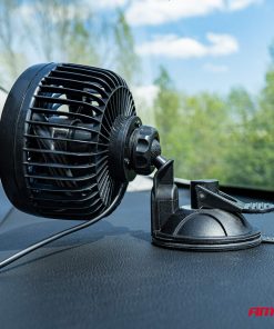 Ventilador de coche con ventosa 4,5" 12V 15 Ventilador de coche con ventosa 4,5