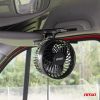 Ventilador de coche con clip 4,5" 24V