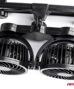 Ventilador de coche para reposacabezas 2x4" 12V 10 Ventilador de coche para reposacabezas 2x4