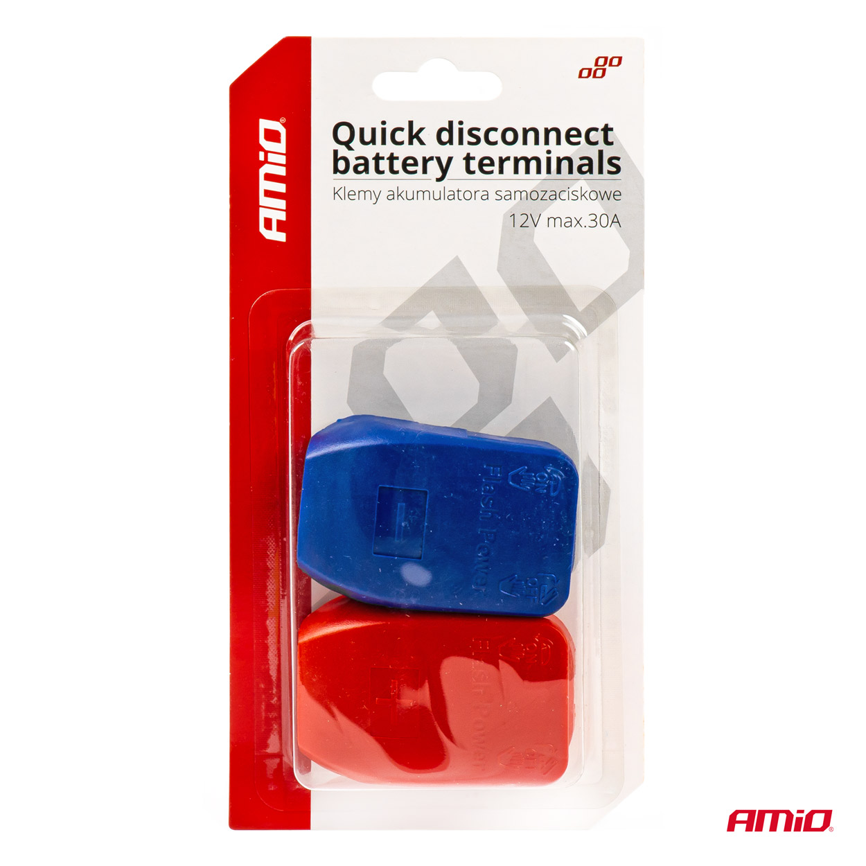 Conectores de Terminal de Batería 12V max.30A 6 Conectores de Terminal de Batería 12V max.30A