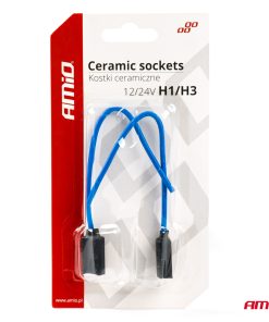Arnes/ Enchufe Cerámico Recto 2 und. H1/H3 cable 15 cm 5 Arnes/ Enchufe Cerámico Recto 2 und. H1/H3 cable 15 cm