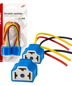 Arnes/ Enchufe Cerámico Recto 2 und. H4 cable 15 cm