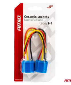 Arnes/ Enchufe Cerámico Recto 2 und. H4 cable 15 cm