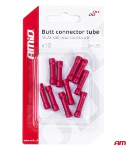 Conector a Tope Rojo MPD 1,25 10 uds. 7 Conector a Tope Rojo MPD 1,25 10 uds.