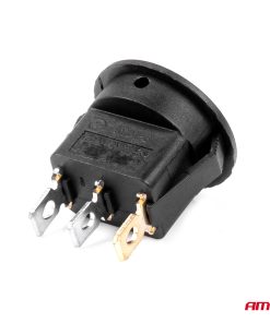 Interruptor Redondo Verde 12/24V 20A ON/OFF 8 Interruptor Redondo Verde 12/24V 20A ON/OFF