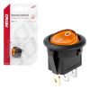 Interruptor Redondo Amarillo 12/24V max 20A ON/OFF