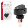 Interruptor Elíptico Piloto Amarillo 12/24V max 30A ON/OFF
