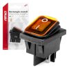 Interruptor Rectangular Amarillo (Iluminado) 12/24V max 20A ON/OFF 7 Interruptor Rectangular Amarillo (Iluminado) 12/24V max 20A ON/OFF