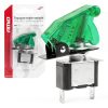 Interruptor estilo TOP GUN Verde (Iluminado) 12/24V 20A ON/OFF