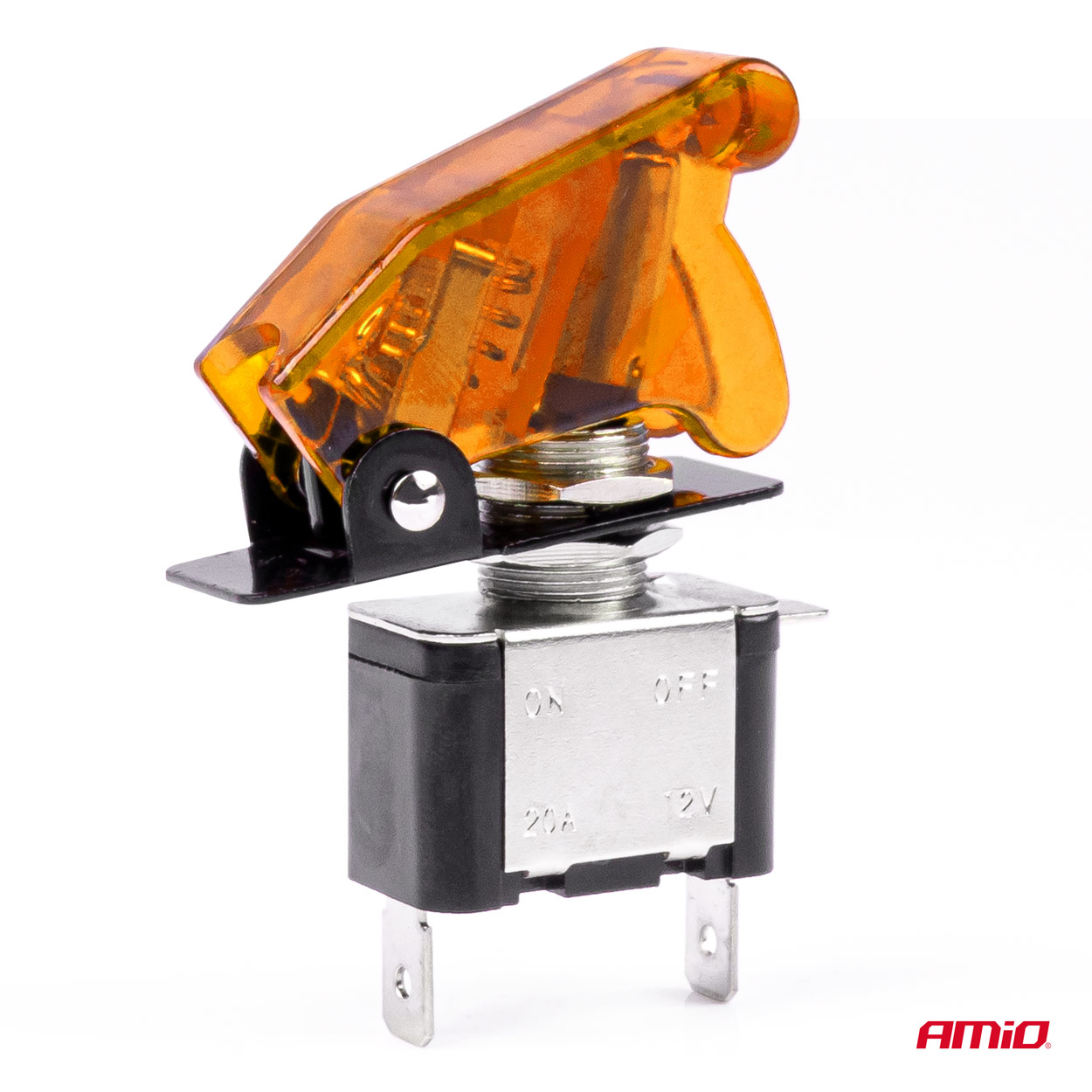 Interruptor estilo TOP GUN Amarillo (Iluminado) 12/24V 20A ON/OFF 2 Interruptor estilo TOP GUN Amarillo (Iluminado) 12/24V 20A ON/OFF