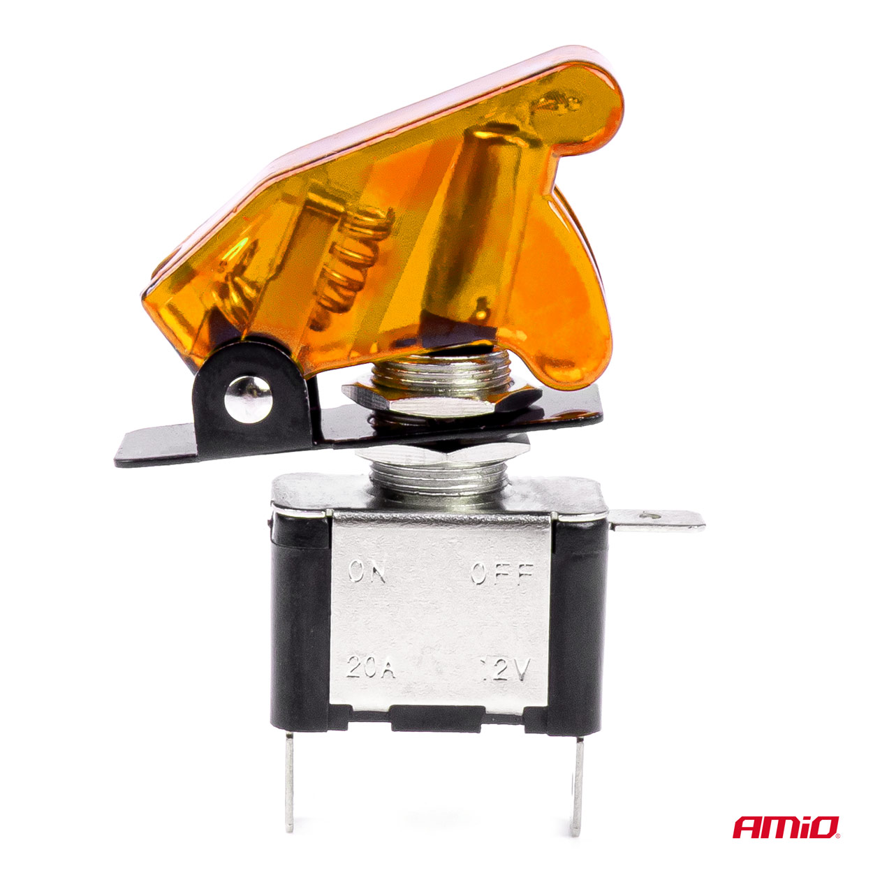 Interruptor estilo TOP GUN Amarillo (Iluminado) 12/24V 20A ON/OFF 3 Interruptor estilo TOP GUN Amarillo (Iluminado) 12/24V 20A ON/OFF