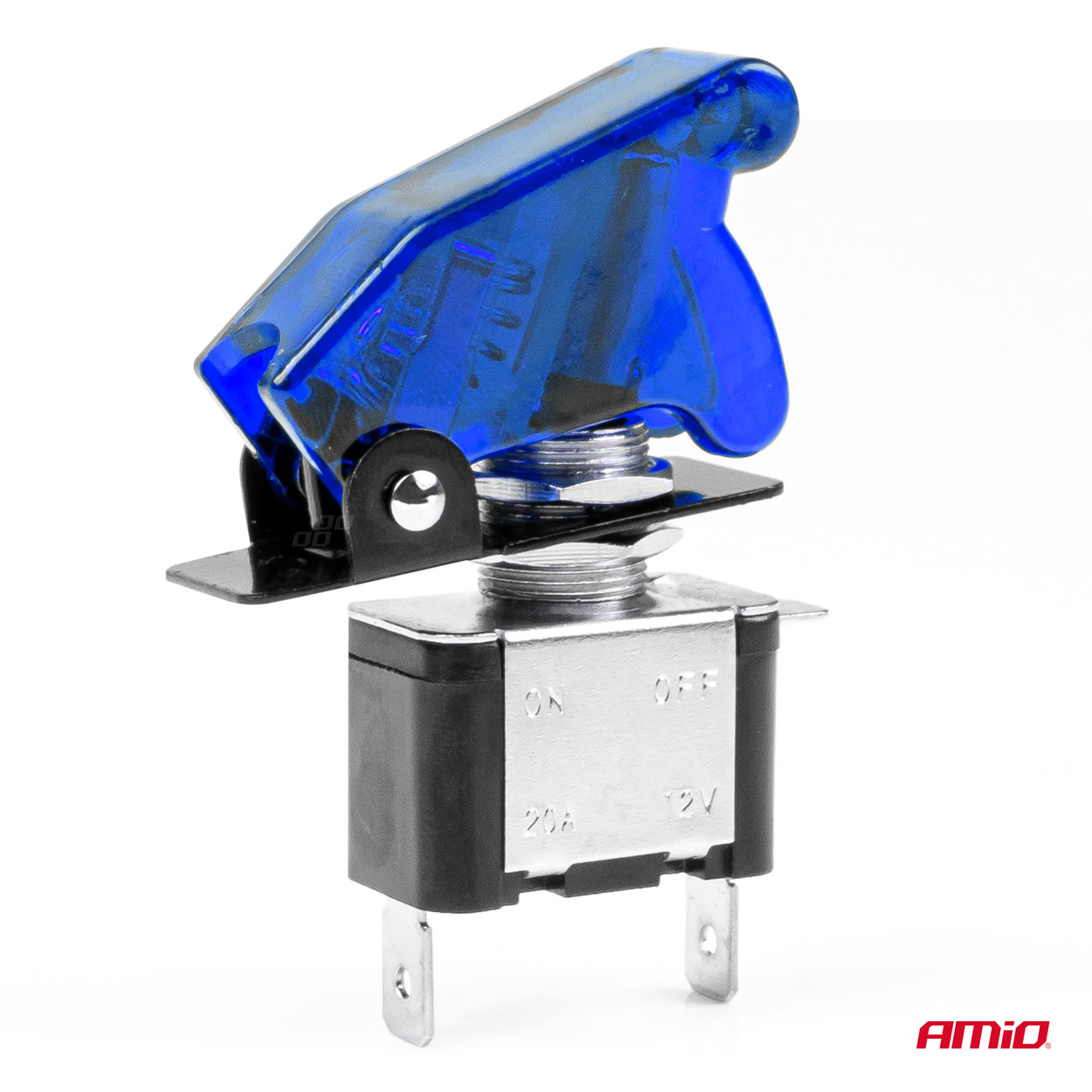 Interruptor estilo TOP GUN Azul (Iluminado) 12/24V 20A ON/OFF 2 Interruptor estilo TOP GUN Azul (Iluminado) 12/24V 20A ON/OFF