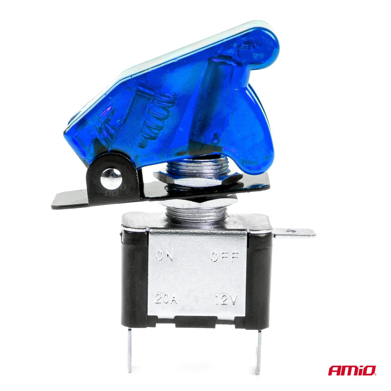 Interruptor estilo TOP GUN Azul (Iluminado) 12/24V 20A ON/OFF 3 Interruptor estilo TOP GUN Azul (Iluminado) 12/24V 20A ON/OFF