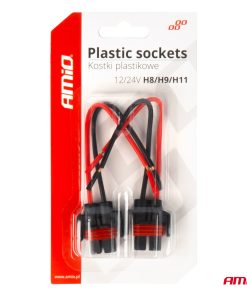 Arnes/ Enchufe Cerámico Recto 2 und. H8/H9/H11