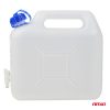 Bidón plástico para agua 5L, blanco AMIO-03201