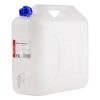 Bidón plástico para agua 15L, blanco AMIO-03203