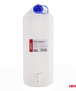 Bidón plástico para agua 20L, blanco