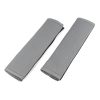 Almohadilla para cinturón de seguridad gris, 2 uds. 2 Almohadilla para cinturón de seguridad gris, 2 uds.