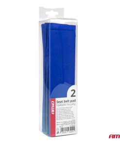 Almohadilla para cinturón de seguridad azul, 2 uds.