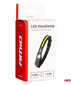 Linterna de cabeza LED XPE+COB 1200mAh LH05