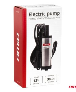 Bomba eléctrica para diesel 12V sumergible diámetro 38 mm con enchufe encendedor