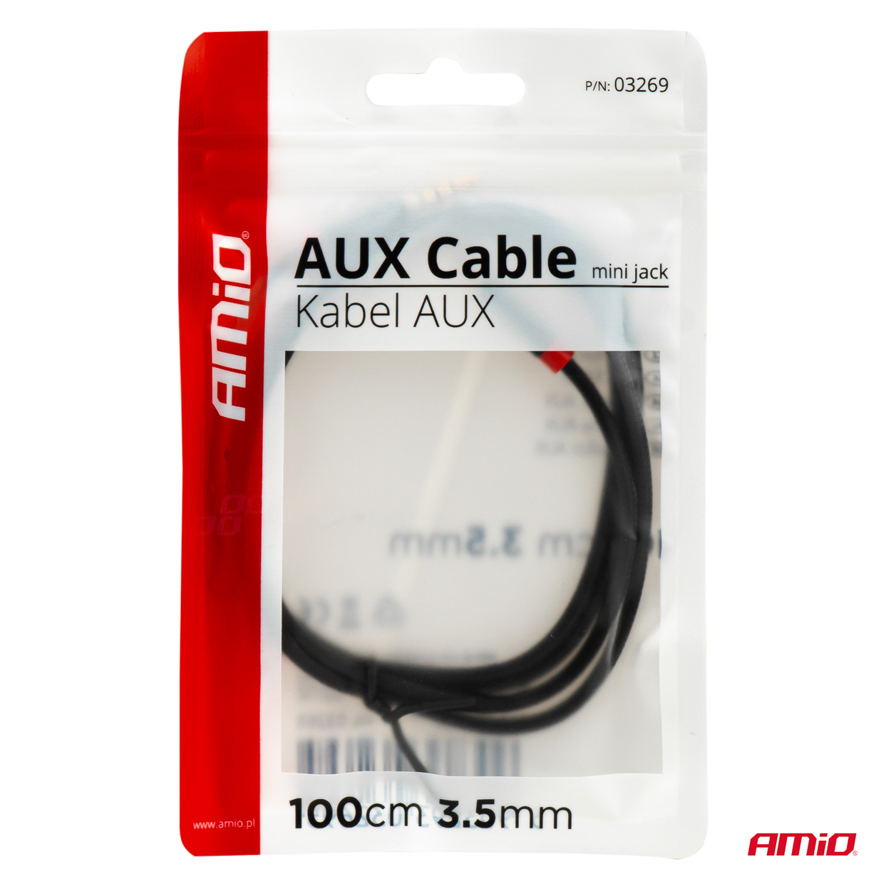 Cable AUX mini jack 3,5mm 100cm 5 Cable AUX mini jack 3,5mm 100cm