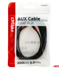 Cable AUX mini jack 3,5mm 200cm